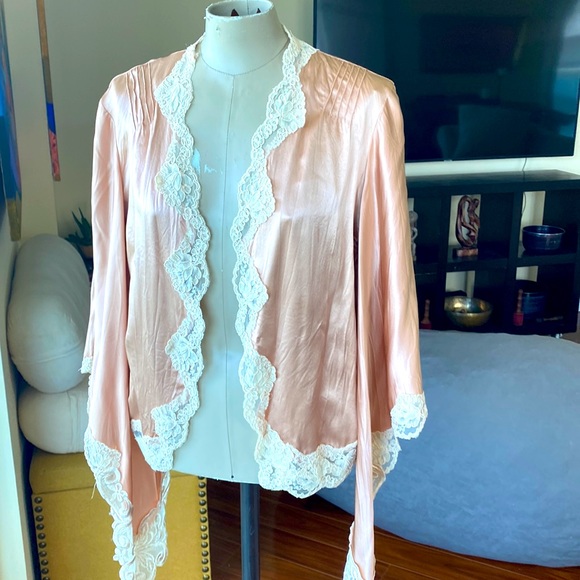 TRELISE COOPER Jackets & Coats Silky Pink Nude Jacket Poshmark